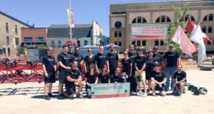 HockeyTech participating in Big Bike to support the Heart and Stroke Foundation